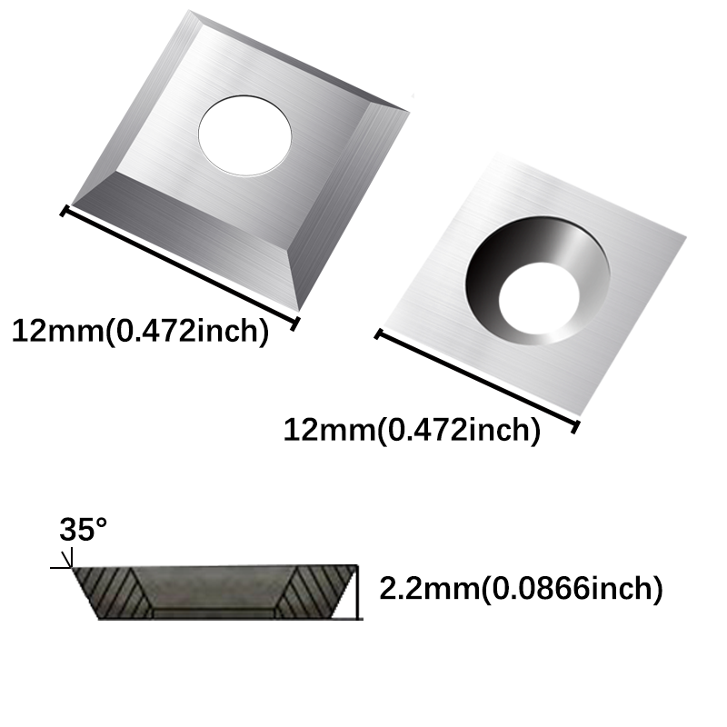 shaper inserts 12*12*2.2 35°