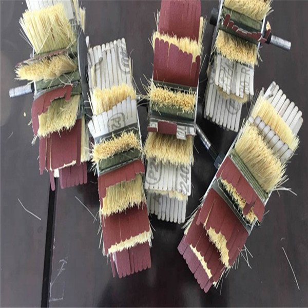 sisal brush sanding roller for wood polishing and finishing machine