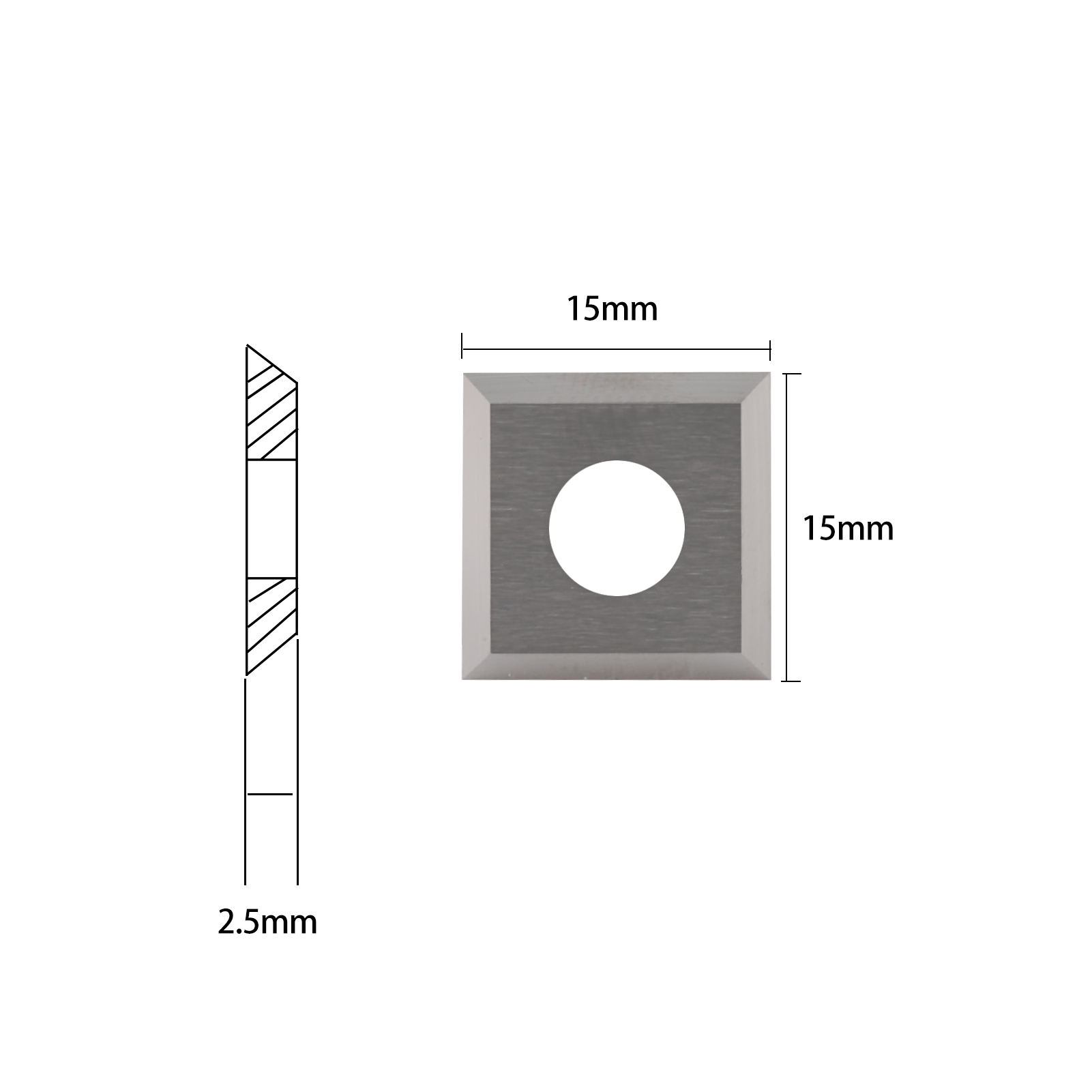 shaper inserts 15*15*2.5 30° shaper inserts 15*15*2.5 30°
