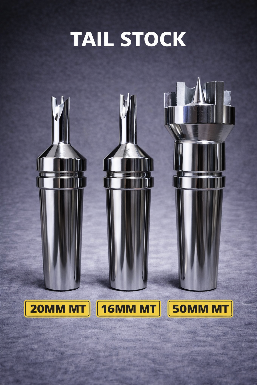 TAIL Stock Tools / Drive Centers