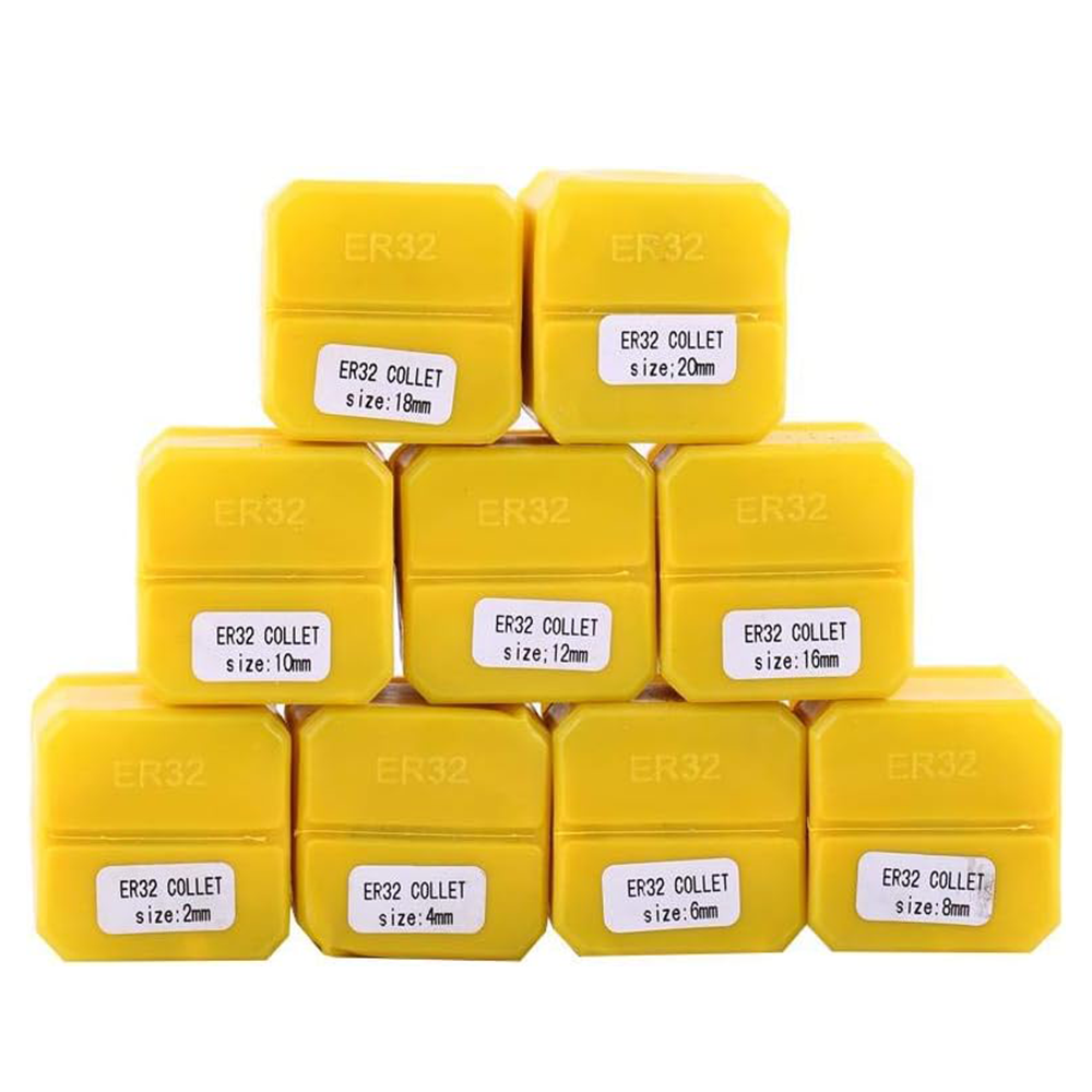 er32 collet high precision cnc tool holder (2mm–20mm range) for milling & router machines