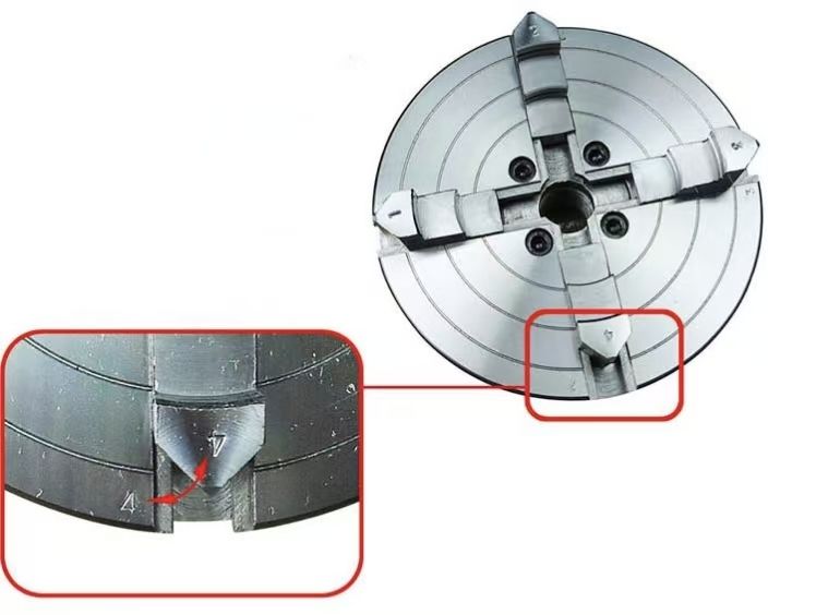 woodworking lathe chuck multi functional household four jaw chuck mechanical parts woodworking machinery parts