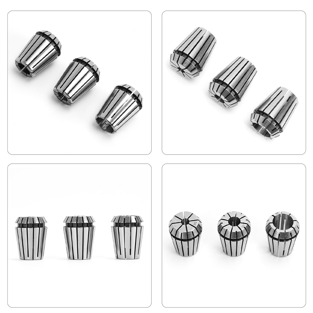 er25 collet high precision cnc tool holder (1mm–16mm range) for milling & router machines