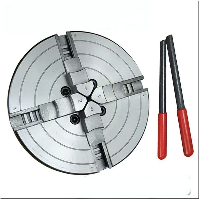 woodworking lathe chuck multi functional household four jaw chuck mechanical parts woodworking machinery parts
