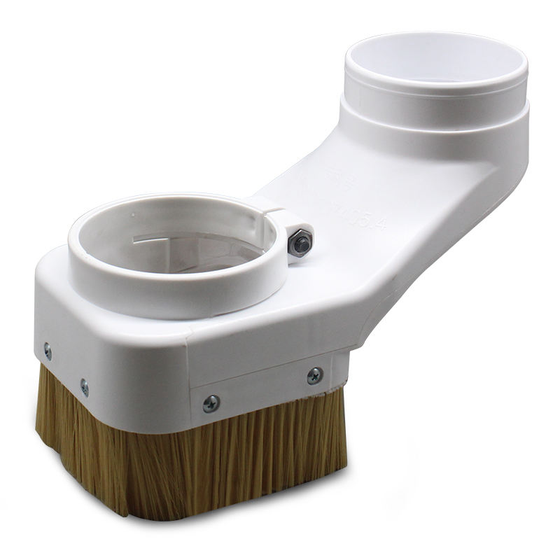 CNC Dust Collection Brush Shoe | Spindle Dust Cover for CNC Router Machine | Acrylic & Wood Cutting Dust Cleaner