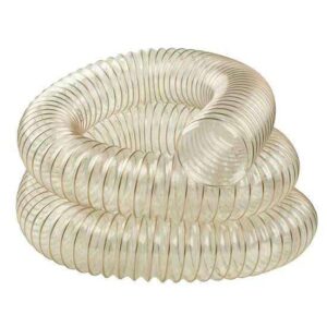 Home pu flexible dust collection hose for cnc router | transparent vacuum hose pipe for dust collector machine