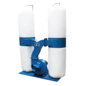 Home Double Bag Dust Collector Machine for CNC Router | Woodworking Dust Collection System | Industrial Dust Extractor