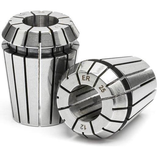 er25 collet high precision cnc tool holder (1mm–16mm range) for milling & router machines